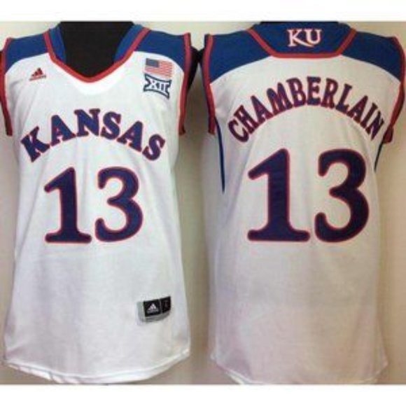 wilt chamberlain ku jersey